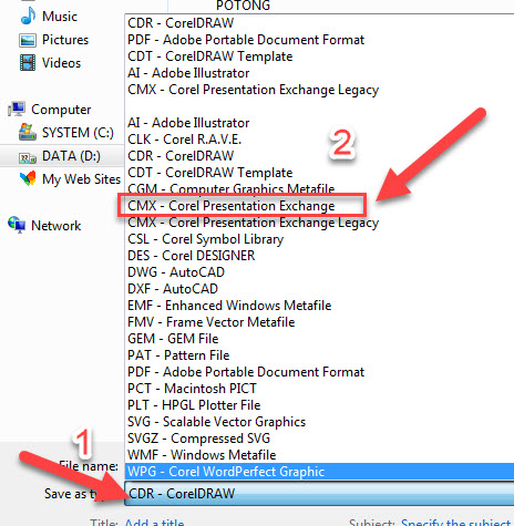 Membuka Corel X7 Di X4