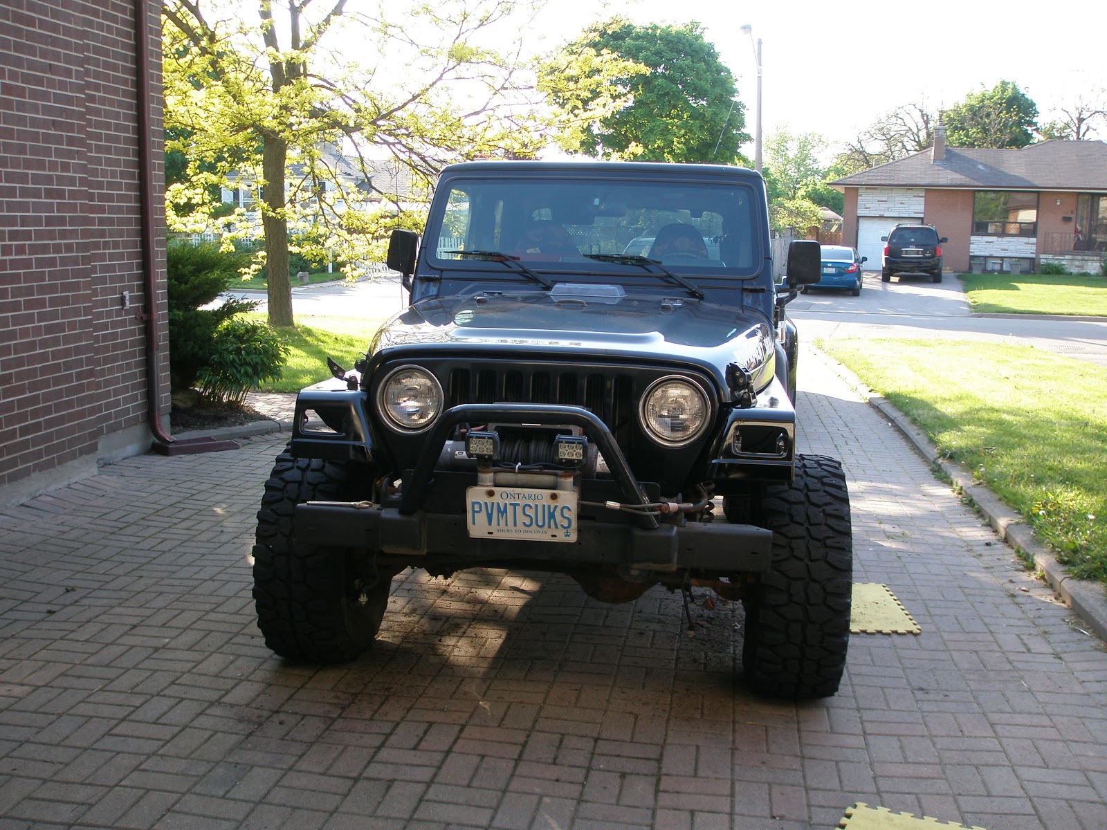 JeepGarage.ca Jeep TJ Front Fender Replacement