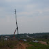 'Super poste' é erguido e energia é restabelecida após temporal em Vilhena, RO