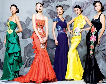 fashion: Chinese haute-couture steps up at HK Fashion Week