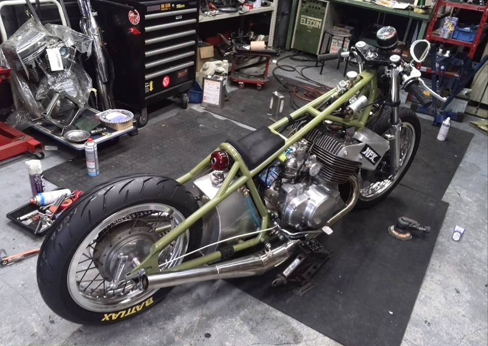 Mercenary Garage WFO Racing T500 Chopper Fighter