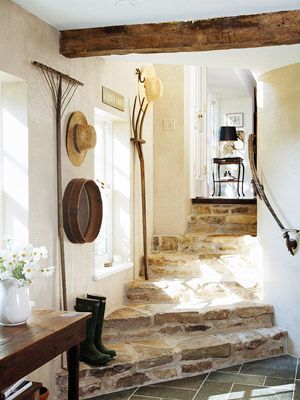 Breathtaking European farmhouse decorated room found on Hello Lovely Studio