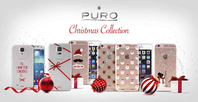 cover puro winter collection natale regalo iphone 5 5s 6 6s samsung galaxy s4 s5