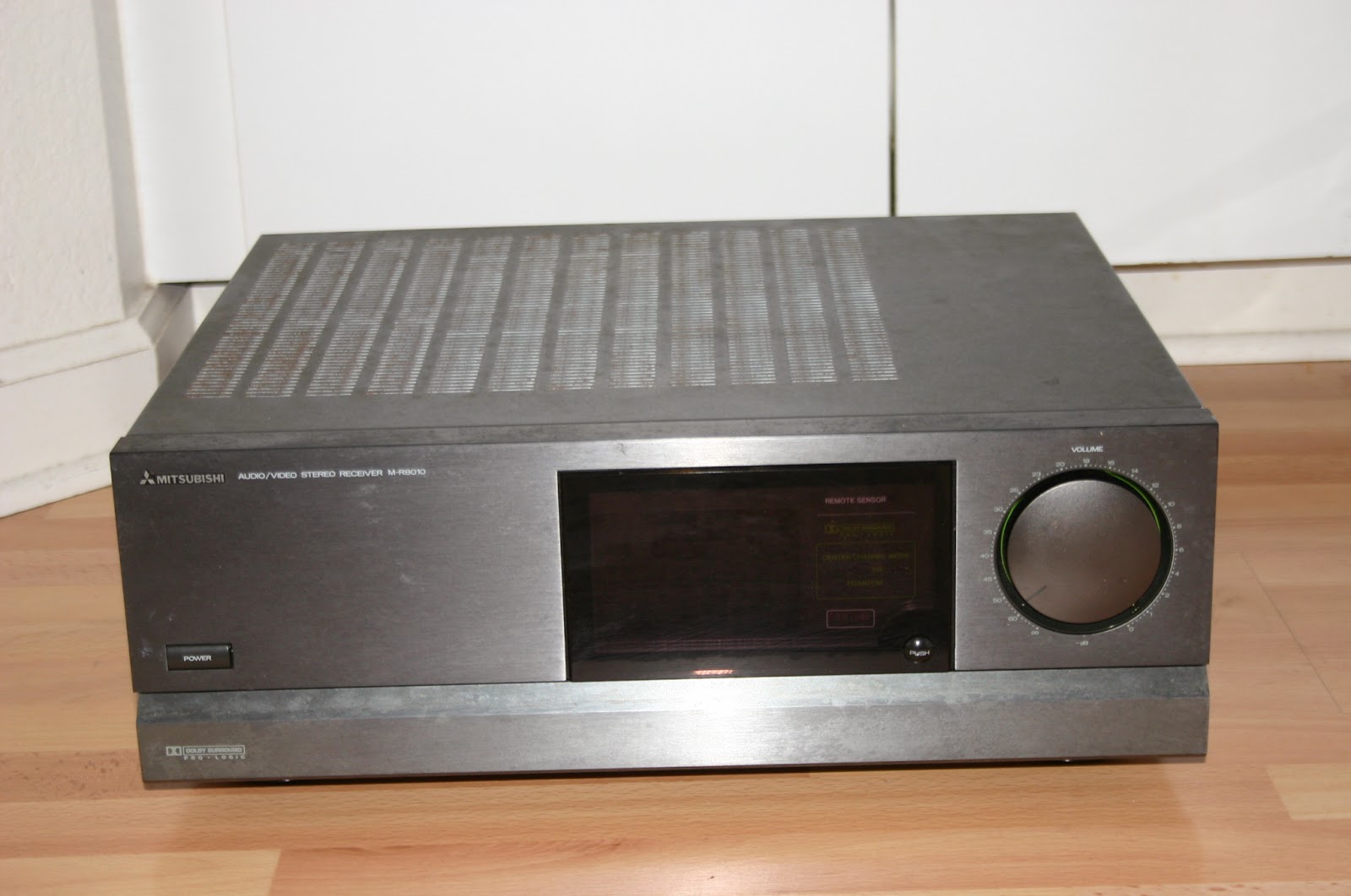 Electronics repaired mitsubishi m r8010 receiver left channel has no