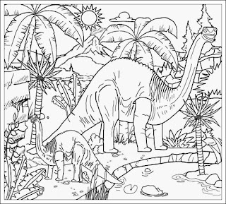 Ausmalbilder zum Ausdrucken: Ausmalbilder Jurassic World zum Drucken