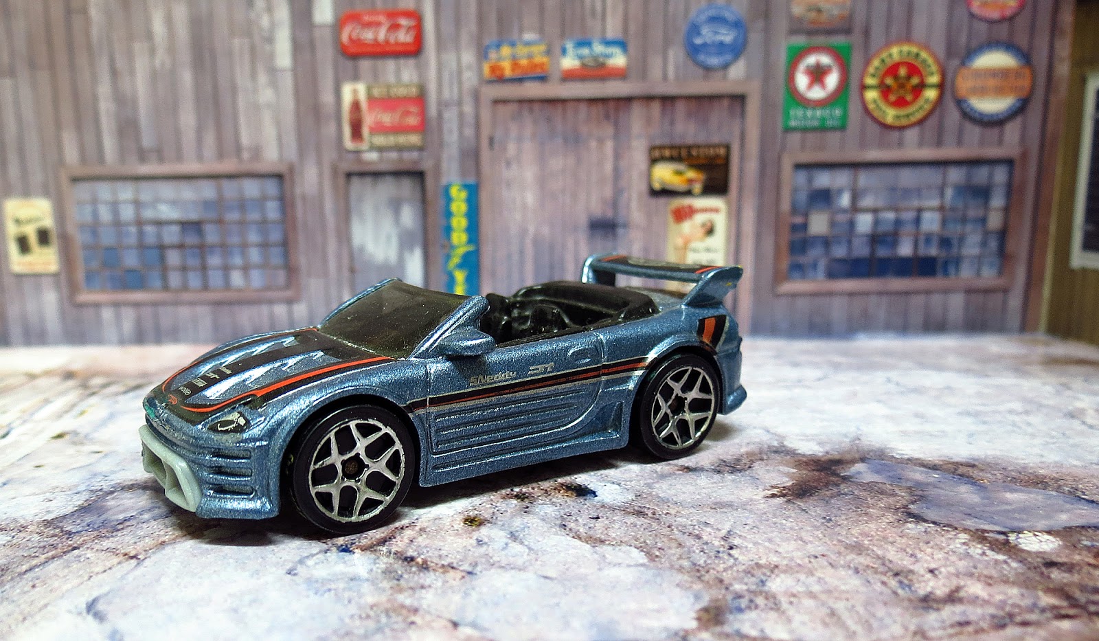 Garagem Hot Wheels: Mitsubishi Eclipse Convertible