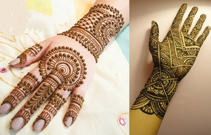Right Hand Mehndi Designs