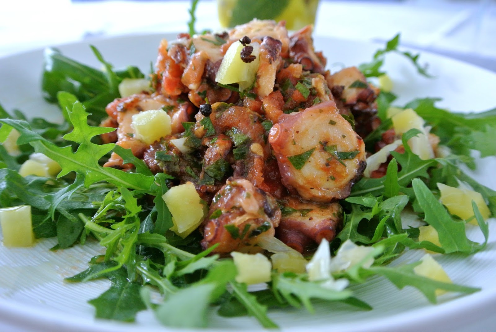 Bonjour Alsace: Oktopus-Salat - ein wundervolles schnelles Sommeressen ...