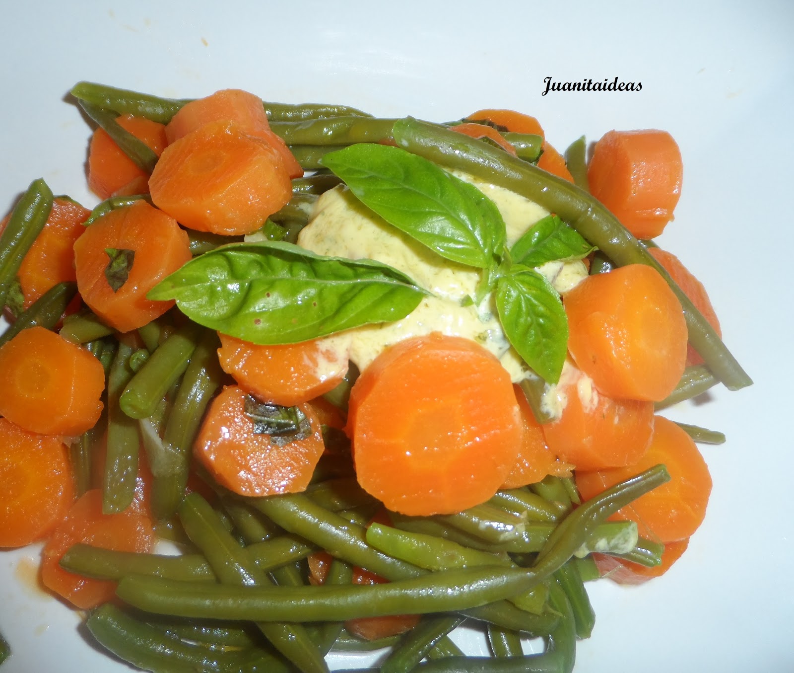 juanita ideas para el hogar ENSALADA DE ZANAHORIA Y HABICHUELAS