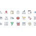 Free Shopping Icon Set (AI and PSD)