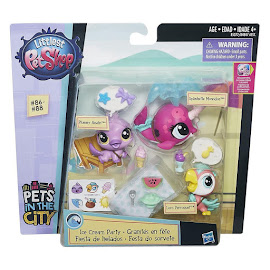 Littlest Pet Shop 3-pack Scenery Plummy Anatin (#86) Pet