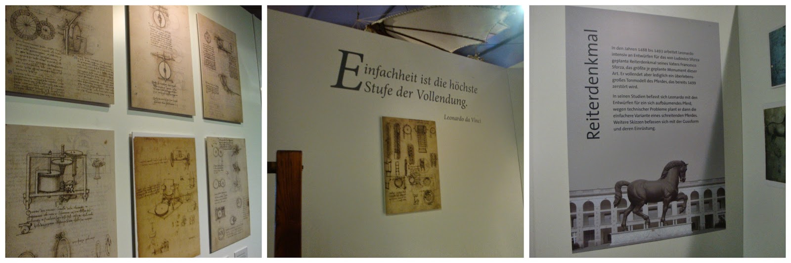 Da Vinci exploring arts & science die Austellung em Berlim