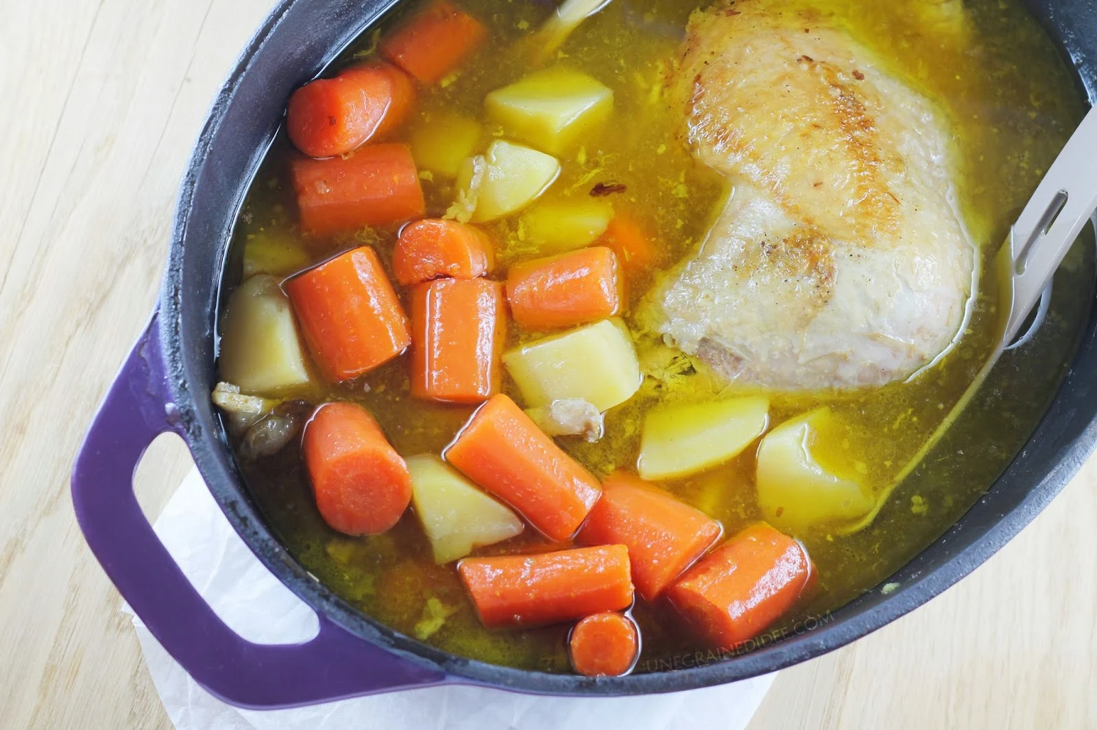 Recette: Recette Cuisse De Dinde Au Four Pomme De Terre Carotte