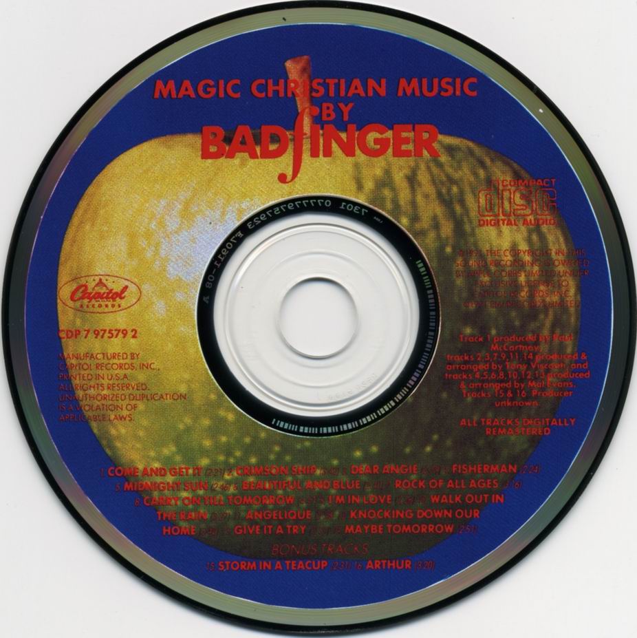 Las Galletas de Maria Badfinger Magic Christian Music (1970 UK)