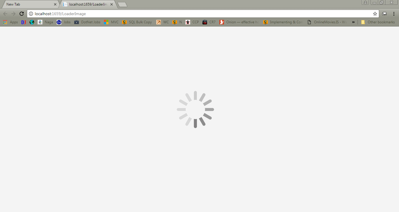 Loader Example Using Loader Image in AngularJS.