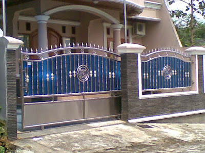 gambar model pagar stainless minimalis terbaru gambar model pagar stainless minimalis terbaru