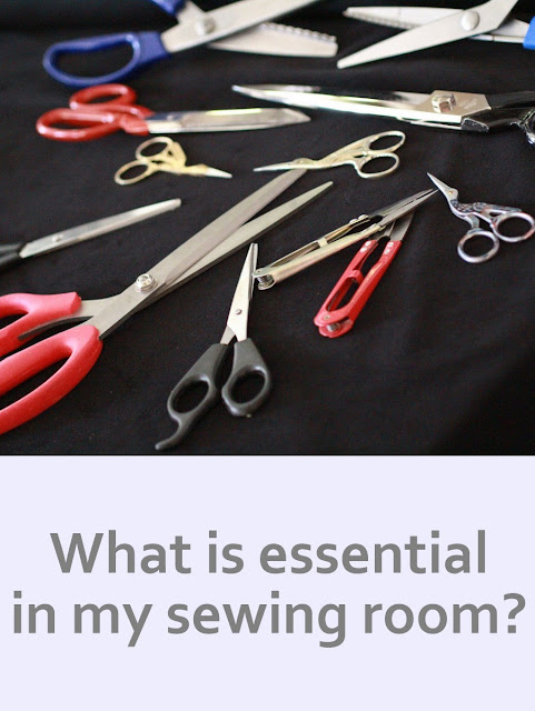 What is essential in my sewing room?