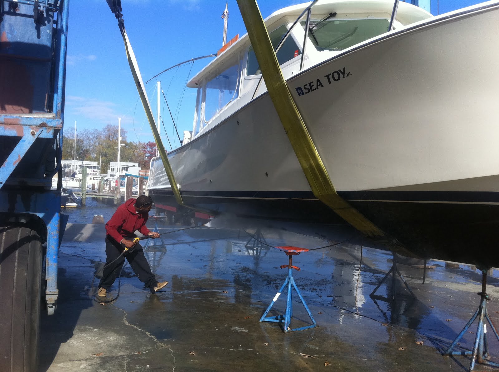 Eastport Yacht Company Service Time Full service and winterizing