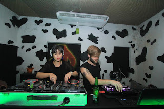 DJs Malu Donanzan e Xande Medeiros_Foto Luiz Fabiano