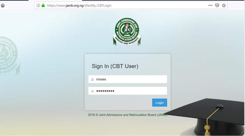 Login to JAMB Candidates Profile without Password [CBT Centers Guide]