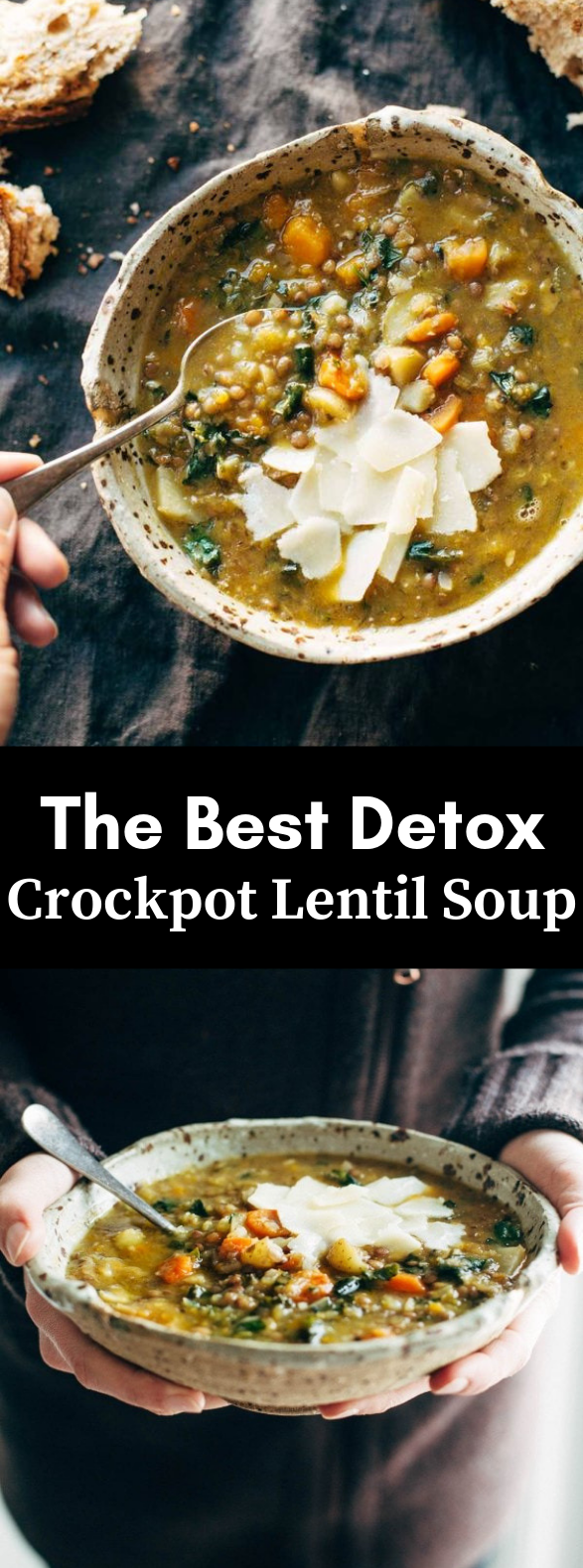 the best detox crockpot lentil soup #Crockpot #Soup the best detox crockpot lentil soup #Crockpot #Soup