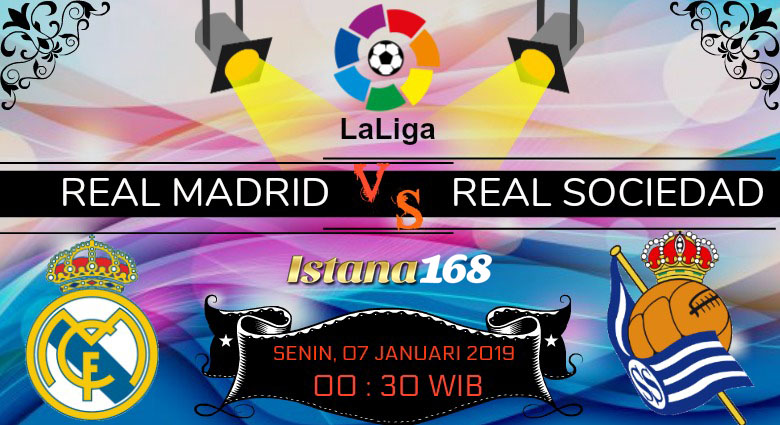 Prediksi Real Madrid vs Real Sociedad 07 Januari 2019