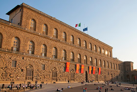 The Palazzo Pitti was originally the home of the banker Luca Pitti in an effort to outshine the Medici