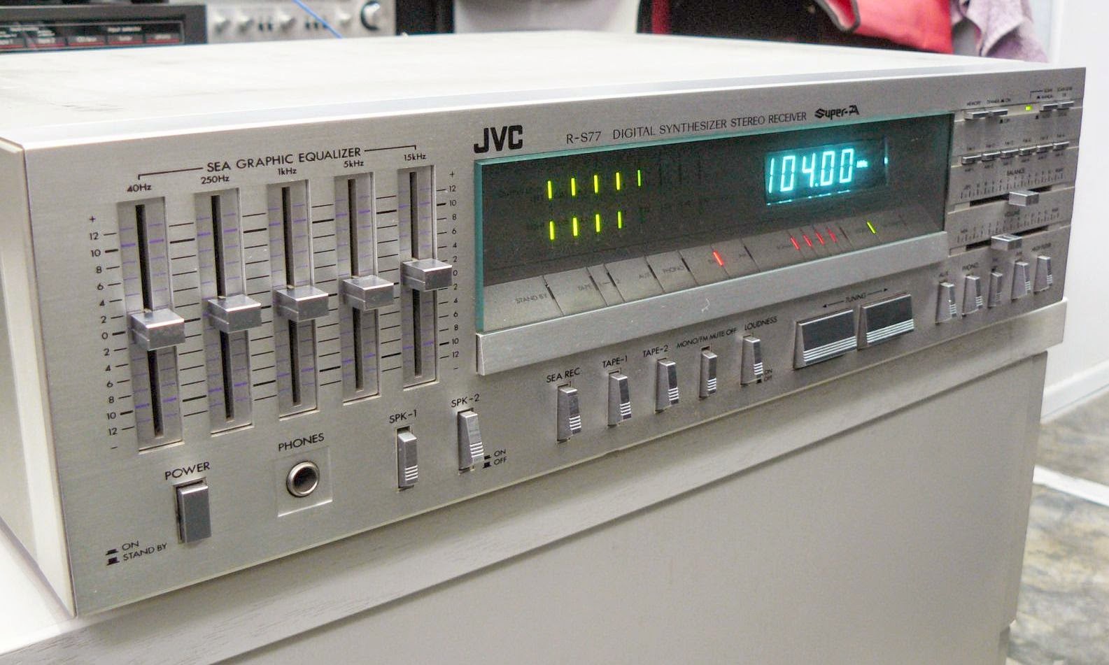 JVC RS77 Stereo Receiver AudioBaza
