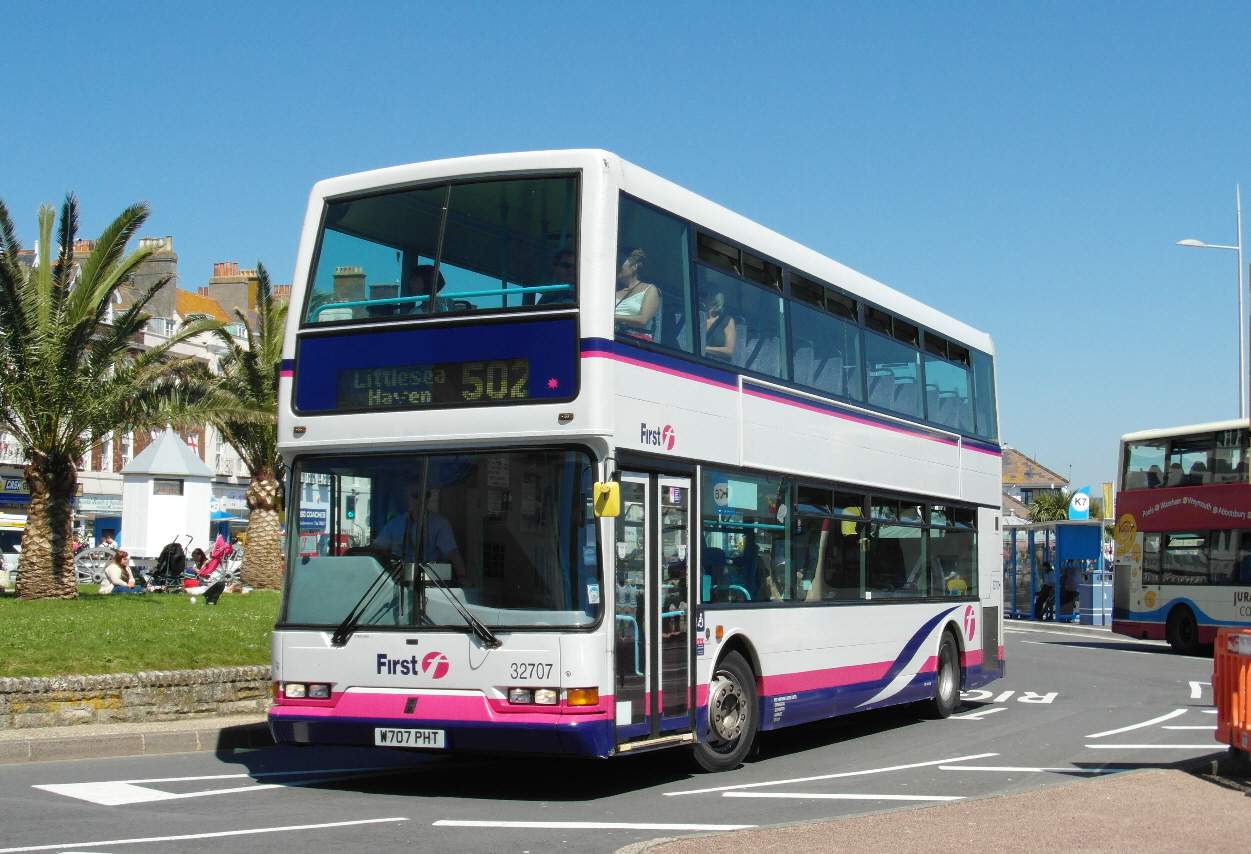 Southern England Bus Scene Tridents in Weymouth