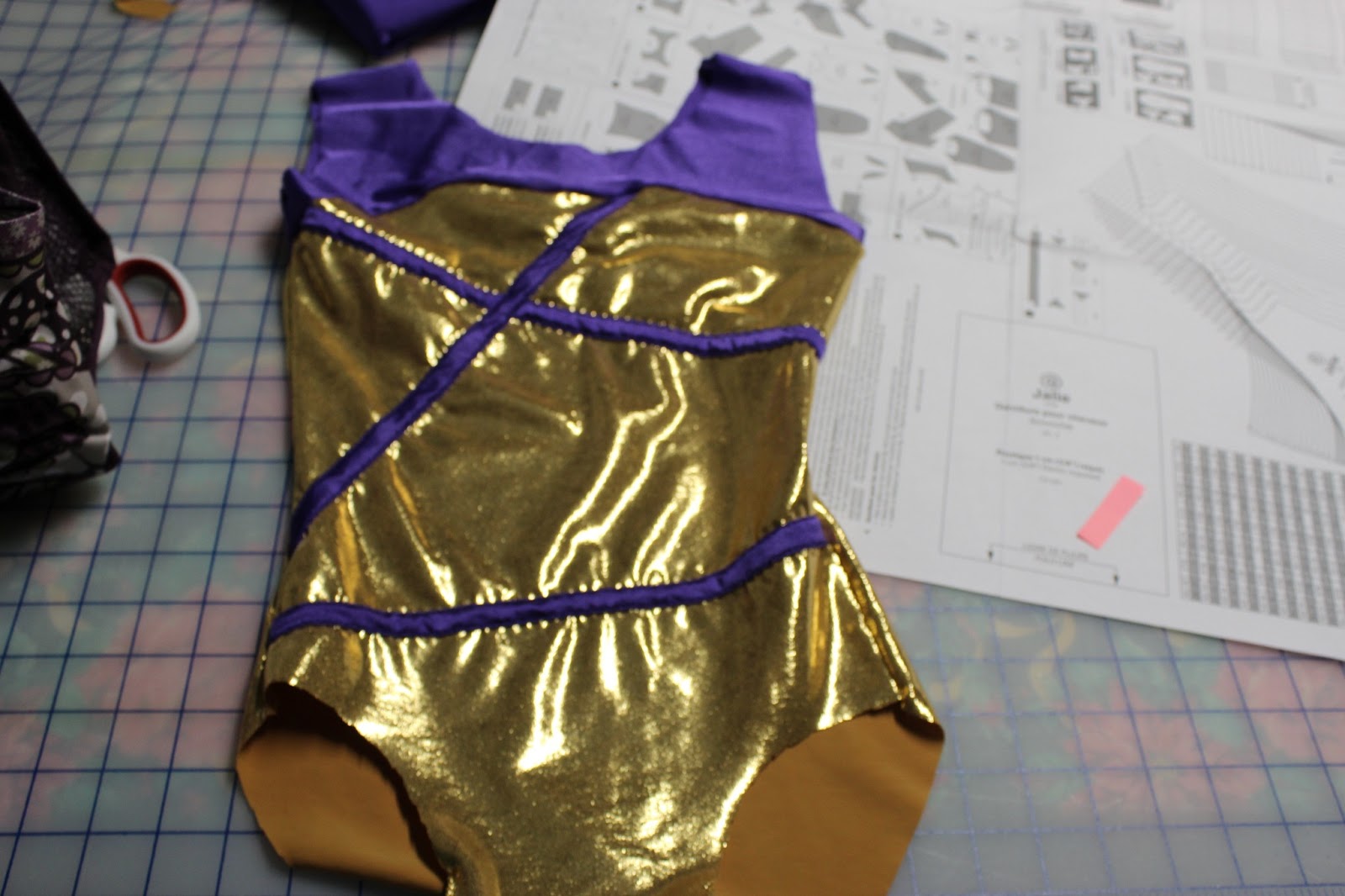 Erin Lou How to Make A Gymnastics leotard