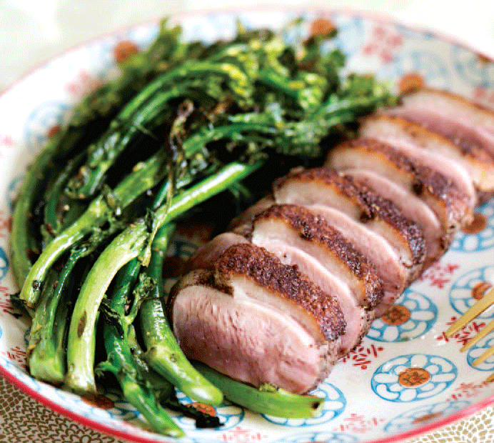 Easy Food Recipes and Cooking Spiced Duck Breast