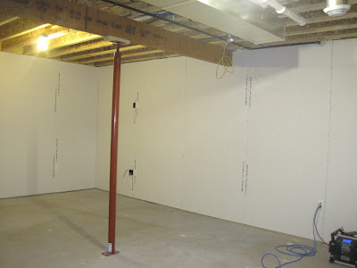 building on love: basement drywall building on love: basement drywall