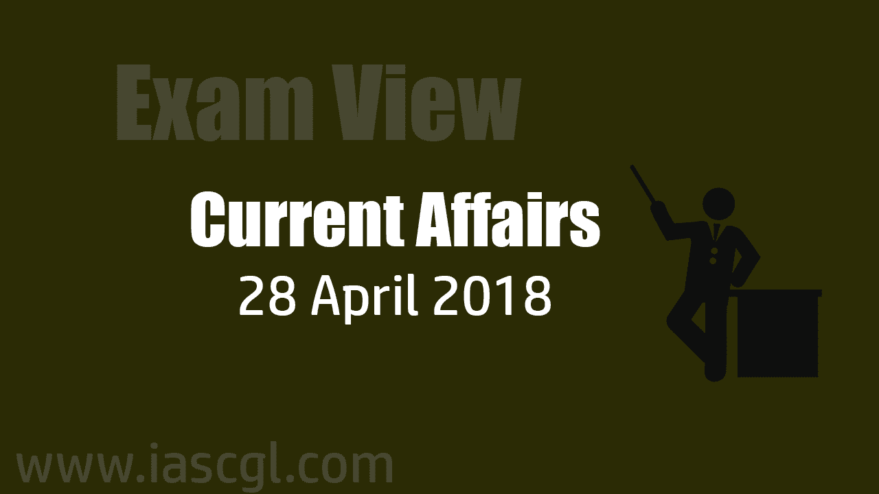 Current Affair 28 April 2018