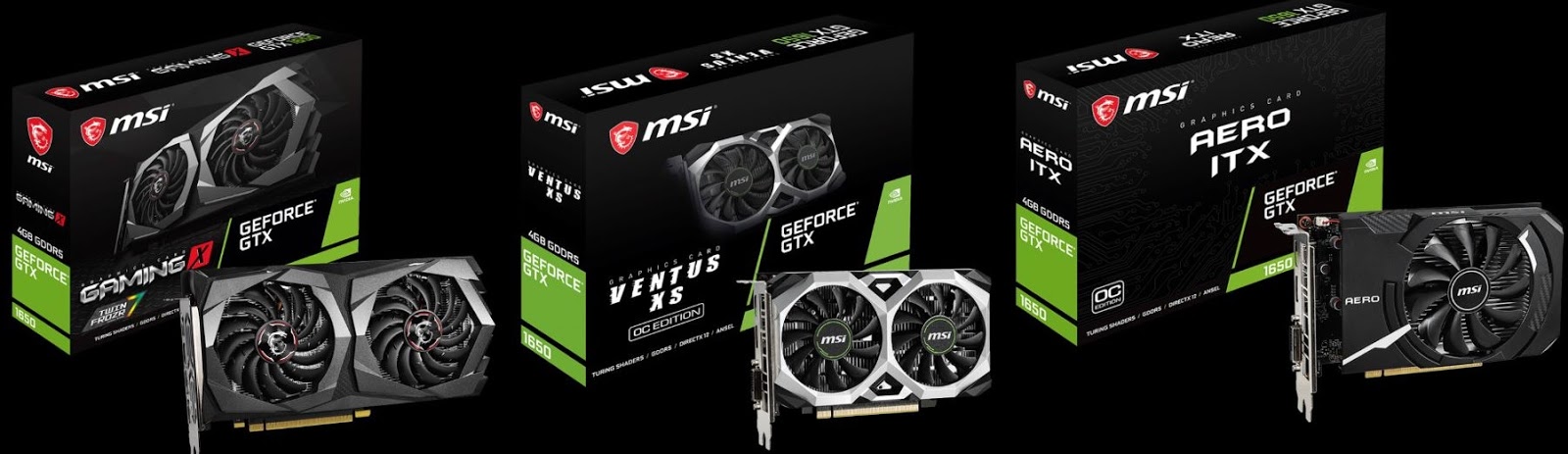 Msi Unleashes New Geforce Gtx 1650 Graphics Cards