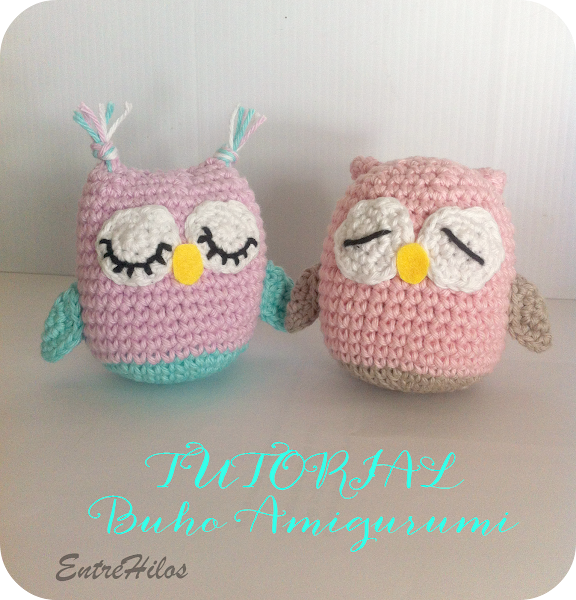 como hacer un buho amigurumi