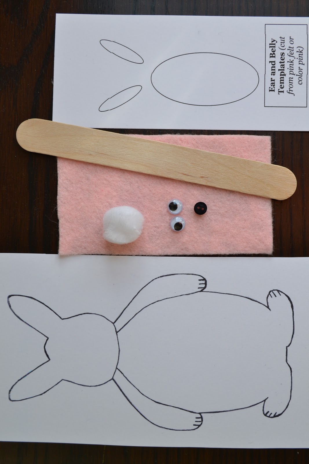 East Coast Mommy ECM Kid's Craft Club 1 {Bunny Puppet Tutorial}