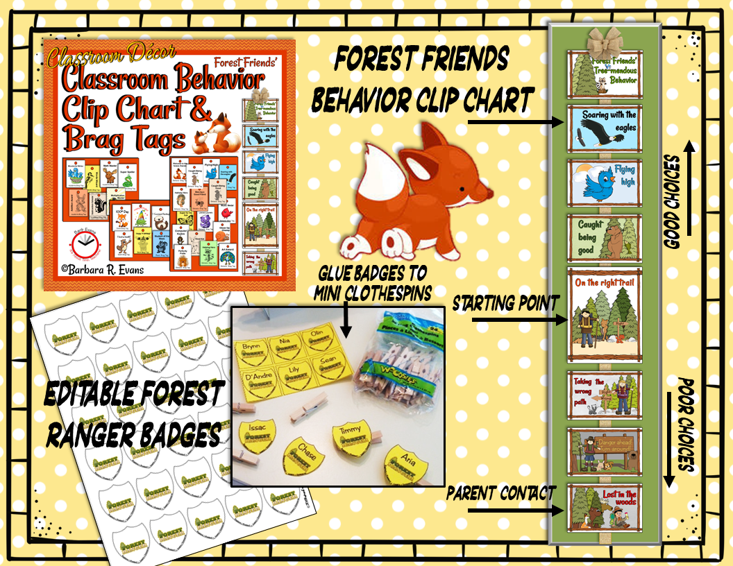 It's About Time, Teachers! Forest Friends' Classroom Decor 30 Off!