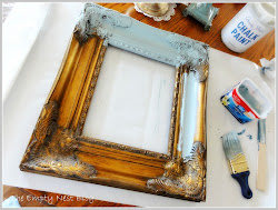 frame chalk paint sloan annie gold painting mirror frames resin empty painted ornate diy antique decorative done ate decor mirrors