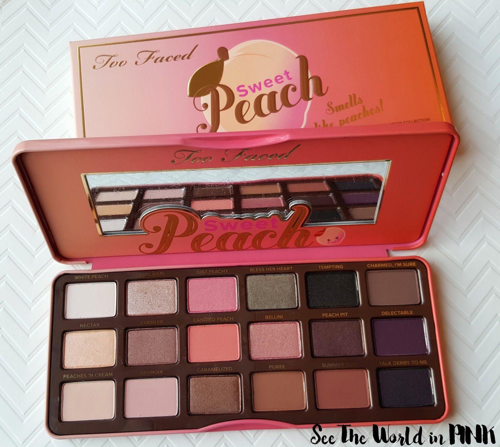 too faced sweet peach palette 