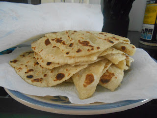 Fiji Diaries: Roti with potato curry