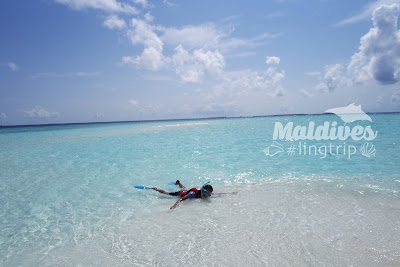 Sandbank Maldives