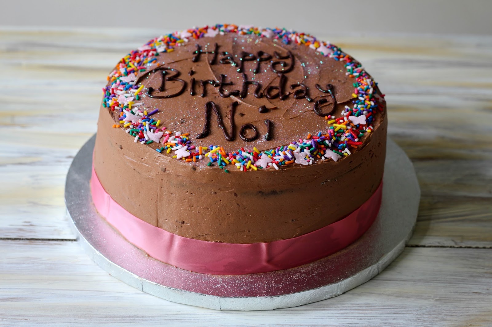 The Spoon and Whisk Milk Chocolate Birthday Cake