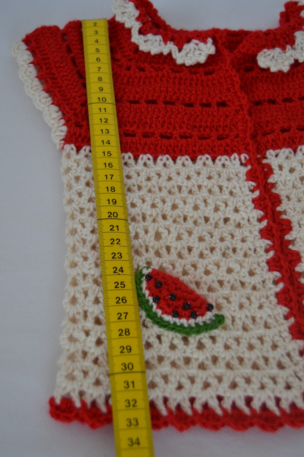 asoshun oyuncaklarına hoşgeldiniz Karpuzlu bebek yeleği