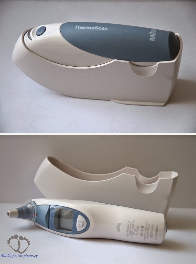 Matka po raz pierwszy Termometr Braun Thermoscan IRT 4520