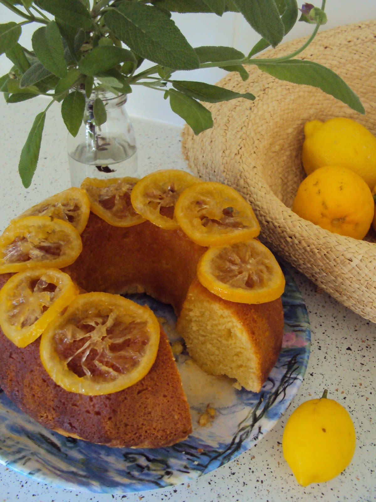 Dig In lemon syrup cake