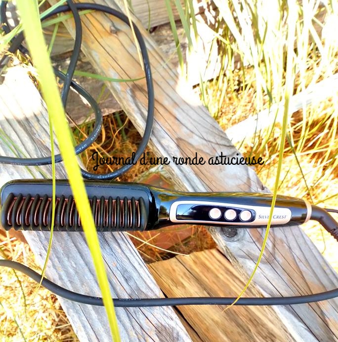 peigne lissant chauffant lidl