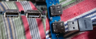 Tipe USB Port dan Konektor (USB Tipe A) Bentuk USB Port dan USB Konektor Komputer
