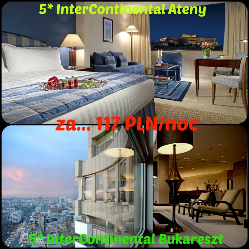 InterContinental Bukareszt I InterContinental Ateny Za 117 PLN Za Noc 