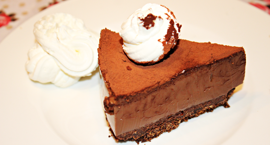 TARTA DE CAFE Y CHOCOLATE {SIN HORNO}