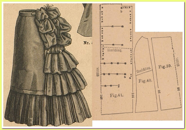 1885-7 года юбка